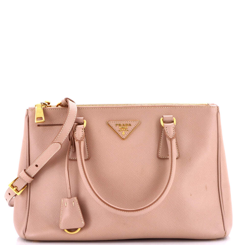 Prada Double Zip Lux Tote Saffiano #224580P10B